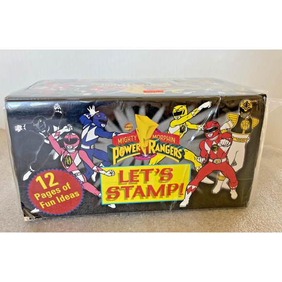 1993 Mighty Morphin Power Rangers Stamper Workshop New Sealed - Picture 1 of 8